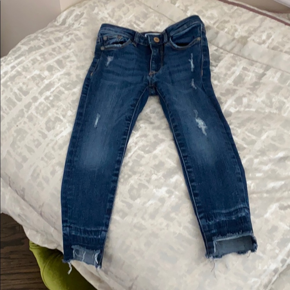 Fringe jeans